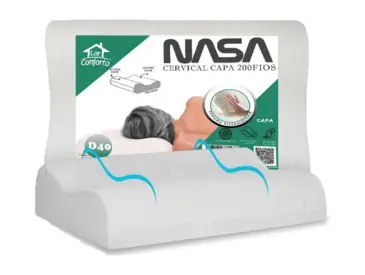 12 Melhores travesseiros para cervical: Guia completo 2025 26 Travesseiro Nasa Cervical Ortopédico Altura Espuma Toque Nasa – Lar Conforto